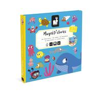 Janod – Jeu couleur et forme magnétique – Magneti'Stories Les Fonds Marins – 30 aimants – Dès 3 ans