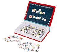 Janod, Magneti'Book, Alphabet Allemand, Jeu Magnétique, 142 Magnets | 116 Lettres et 26 Illustrations, Pour Apprendre l'Alphabet et Écrire en Allemand, Carton, Pour Enfants de 3 à 8 Ans