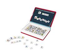 Janod - Magneti'Book Alphabet - Jeu Éducatif Magnétique 144 Pièces - Version Espagnole - Dès 3 Ans, J02714