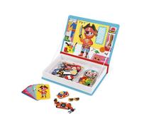 Janod Boy´s Costumes Magneti´book Multicolore 3-8 Years