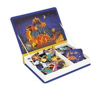 Jeu couleur et forme Janod Magneti'book Dragons Multicolore E