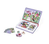 Janod - Magneti'Book Princesses - Jeu Éducatif Magnétique 55 Pièces - Dès 3 Ans, J02725