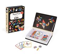 Janod Magnetibook Puzzle Aimants Jouets Puzzle pour enfants Magnetic Puzzle Formes