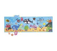 Janod - Magnéti'Stories Fonds Marins - Jeu Éducatif Magnétique 30 Aimants - Jouet Enfant en Carton FSC - Développe Imagination et Motricité Fine - Dès 3 Ans - J05448
