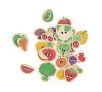 Janod - Magnets Fruits et Légumes 24 pcs