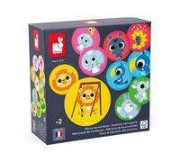 Janod, Mémo des Émotions, Jeu de Mémoire, 24 Jetons, Dès 2 Ans | Émotions et Situations à Associer, Observation, Réflexion et Vocabulaire, Carton FSC, Fabriqué en France, Enfants 2-4 Ans