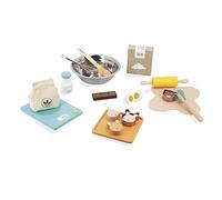 Jouet en Bois et Carton JANOD - Mon Atelier Pâtisserie - 19 Accessoires beige TU