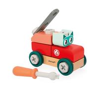 Janod Jeu de construction Mon Premier Voiture à bricoler Chat 29 éléments Imitation 36 ans+ J06452