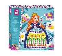 Janod Kit créatif Mosaïques Princesses et Fées Multicolore 5-99 ans