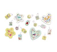 Janod Moule 16 créations Flower Garden Multicolore