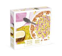 Janod – Puzzle 500 pièces Coquillettes Jambon – Fab. européenne, FSC, encres végétales – Dès 8 ans