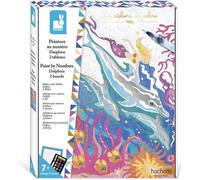 JANOD Peinture Par Chiffres Dauphins 2 X Plateaux Neuf en Boîte 7+