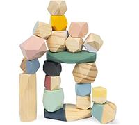 Janod Sweet Cocoon Stacking Stones Construction Game Multicolore 24 Months-6 Years