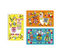 Janod - Kit créatif Lamas Pompons - Les Ateliers du Calme - Dextérité et concentration - J07802