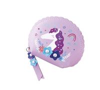 Janod - Porte-Monnaies Licorne - Porte-Monnaie pour Fille - Sacs à Monnaie en Simili Cuir - Pochette à Bijoux avec Fermeture Eclair - Mode & Accessoires - 6 Ans et + - J08937