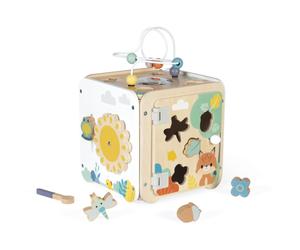 Janod Pure Activity Cube jouet d’activité 18m+ 1 pcs