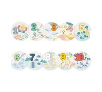 Janod, Pure, Puzzle Mes Premiers Chiffres, Dès 2 Ans | Puzzle 10 Pièces, Motricité Fine et Apprendre à Compter, Mes Premiers Chiffres, Jouet d'Éveil