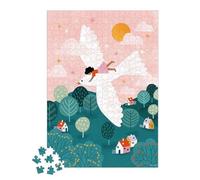 Janod - Puzzle 500 Pièces - La Colombe - Adapté Adulte Adolescent Enfant - Développe la Patience et la Dextérité - Fabrication Européenne et Certifié FSC - Dès 10 Ans,J02521