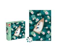 Janod - Puzzle 500 Pièces - Les Nénuphars - Adapté Adulte Adolescent Enfant - Développe la Patience et la Dextérité - Fabrication Européenne et Certifié FSC - Dès 10 Ans,J02520
