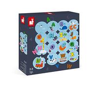 Janod - Puzzle Alphabet 54 Pièces en Bois - Jouet d'Eveil - Apprentissage de l'Alphabet et de l'Ecriture - Poster inclus - Dès 3 Ans, J02707