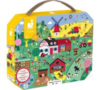 Janod Puzzle Box Puzzle Farmyard