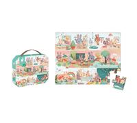 JANOD Puzzle dans une valise My Day 24 pièces