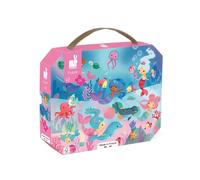 JANOD Puzzle dans une valise Sirènes 24 pièces