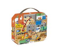 Janod Puzzle enfant Chantier – 36 pièces