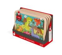 Janod Puzzle De Dinosaures Costauds