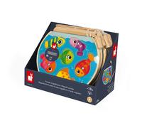 Janod – Puzzle en bois Speedy Fish J07088 – 2 en 1, 6 pièces