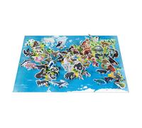 JANOD-Puzzle éducatif 200 pièces Les animaux menacés - dès 6 ans