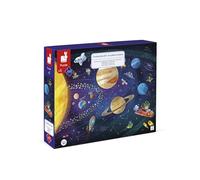 Janod – Puzzle éducatif Système Solaire – 100 pièces Multicolore – Dès 5 ans