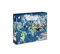 Janod - Puzzle Enfant Educatif Mythes et Légendes 350 Pièces - Apprentissage Motricité Fine et Concentration -Dès 7 Ans, J02680
