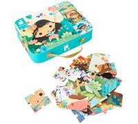 Valisette Puzzle Janod Saisons