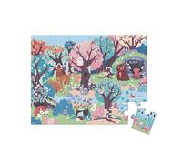 Puzzle Magique la Forêt 24 Pièces - JANOD - Puzzle Enfant - Animaux - Dès 3 ans