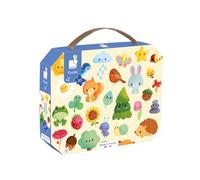 Janod Puzzle Imagier de la Nature – 20 pièces en carton FSC – Dès 24 mois