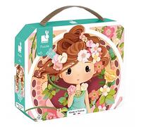 JANOD - Puzzle Inspiré de Mucha - Puzzle 100 Pieces Enfant - Jeu Éducatif - Développe la Patience et la Dextérité - Certifié FSC - Encre Végétale - Dès 6 Ans, J02578