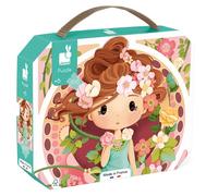 Janod – Puzzle 100 pièces Inspiré de Mucha J02578 – Enfant Dès 6 ans, FSC, Encre végétale