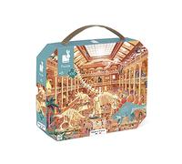 Janod - Puzzle Musée d'Histoire Naturelle 100 pièces - Multicolore, poster inclus