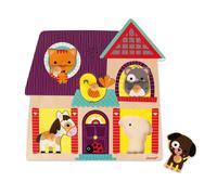 Janod Puzzle musical Mes petits compagnons E
