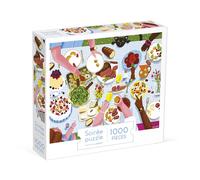 Janod Puzzle en carton Repas de famille 1000 pièces