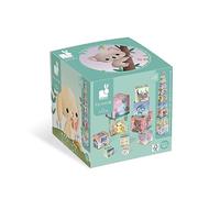 Janod – Jeu d'éveil Pyramide Carrée Les Animaux Tous Mignons