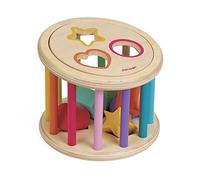Janod, Quizz des Formes I Wood, Dès 18 Mois | 6 Cubes à Encastrer, Découverte des Formes et des Couleurs, Coordination Main-Œil, Jouet en Bois