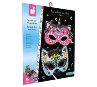 JANOD Scratch Art Party Masks