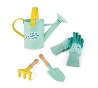 JANOD Happy Jardin Mon Premier Petit Jardinier Set de Jeux 4 Pièce Tout Neuf