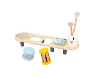 Janod Stimulation Musicale Chenille Abla