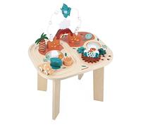 Table d'Activités Dino JANOD - Jouet d'Eveil Bébé En Bois FSCTM - 8 Activités - Dès 12 Mois marron TU