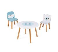 Table Et 2 Chaises - Banquise MULTICOLORE Janod