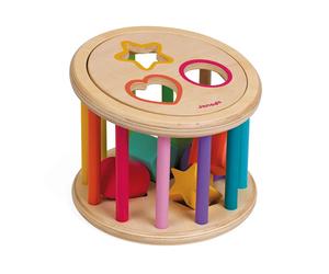 Janod Tambour De Tri De Formes En Bois