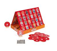 Janod, Tekitoua, Jeu de Stratégie Enfant sur les Animaux Dès 5 Ans | Jeu de Déduction pour 2 joueurs, Plateau Réversible avec 2 Niveaux, 48 Cartes et 48 Stickers Repositionnables